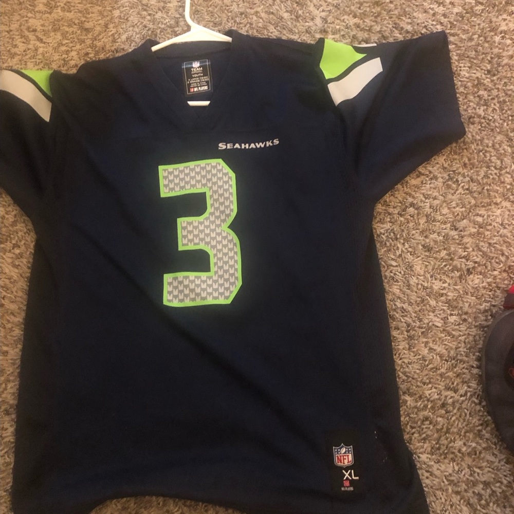 Seahawk Wilson jersey